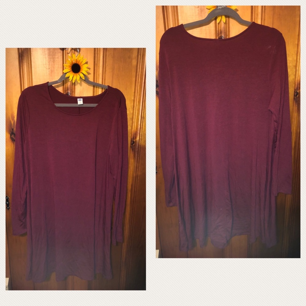 Maroon Dress